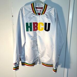 Mitchell & Ness HBCU Satin varsity jacket